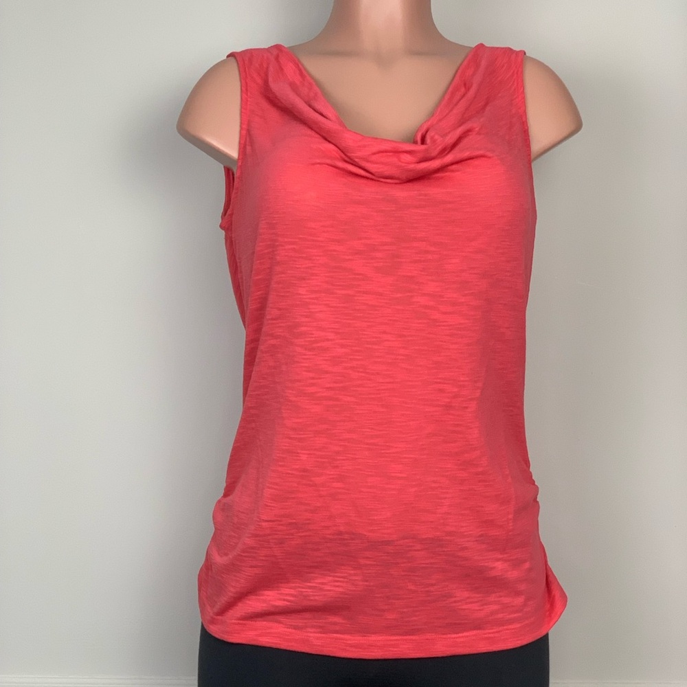 Coral Relaxed Tank Top